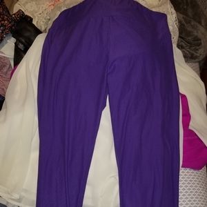 Purple Lularoe leggings